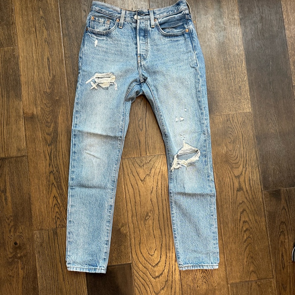 Levi’s 501 slim straight jeans